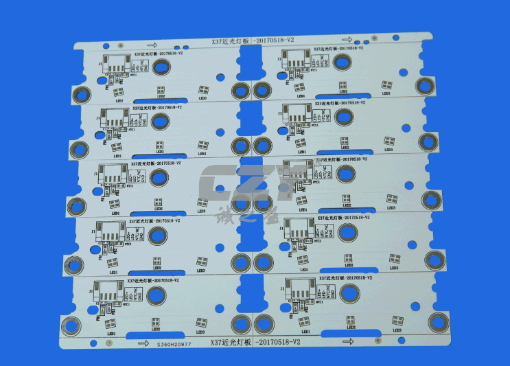 鋁基板雙面pcb 鋁基板雙面pcb